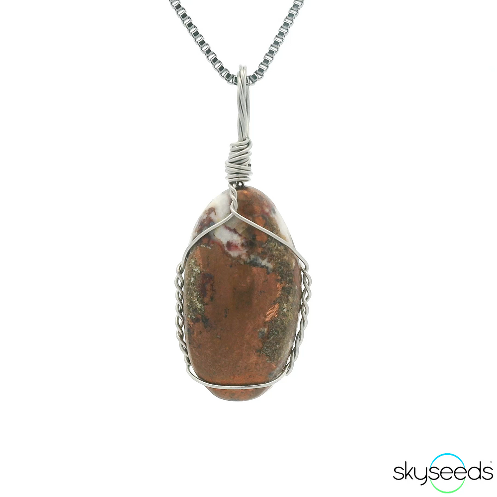 
                  
                    Copper Agate Pendant
                  
                