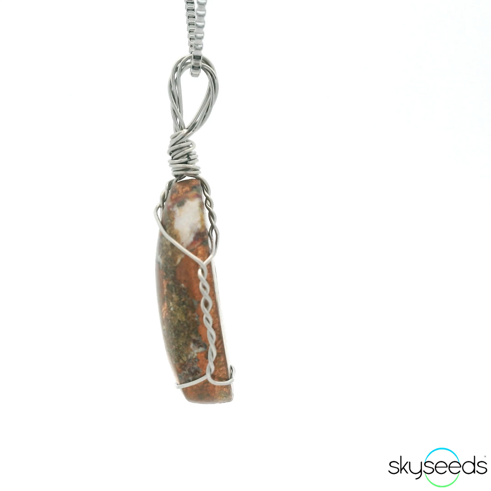 
                  
                    Copper Agate Pendant
                  
                