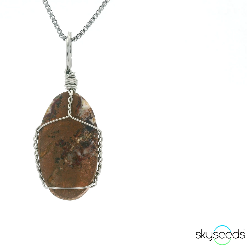 
                  
                    Copper Agate Pendant
                  
                