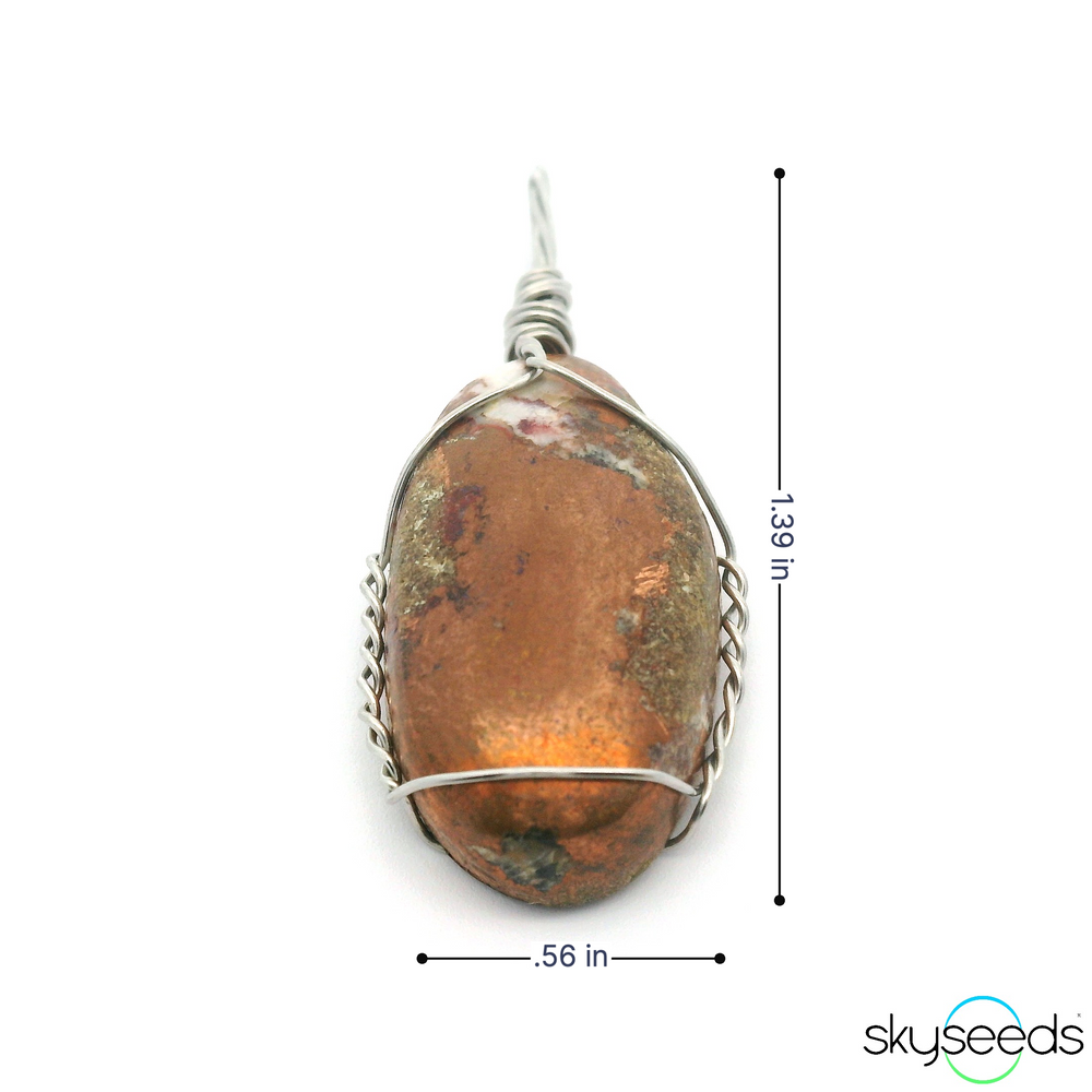 
                  
                    Copper Agate Pendant
                  
                