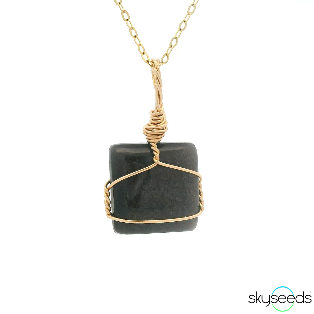 
                  
                    Silver Sheen Obsidian Pendant
                  
                