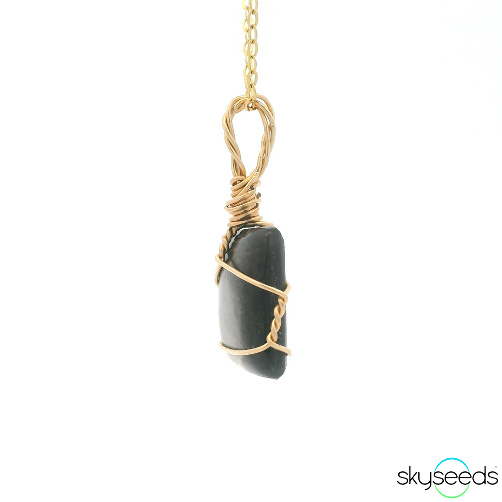 
                  
                    Silver Sheen Obsidian Pendant
                  
                