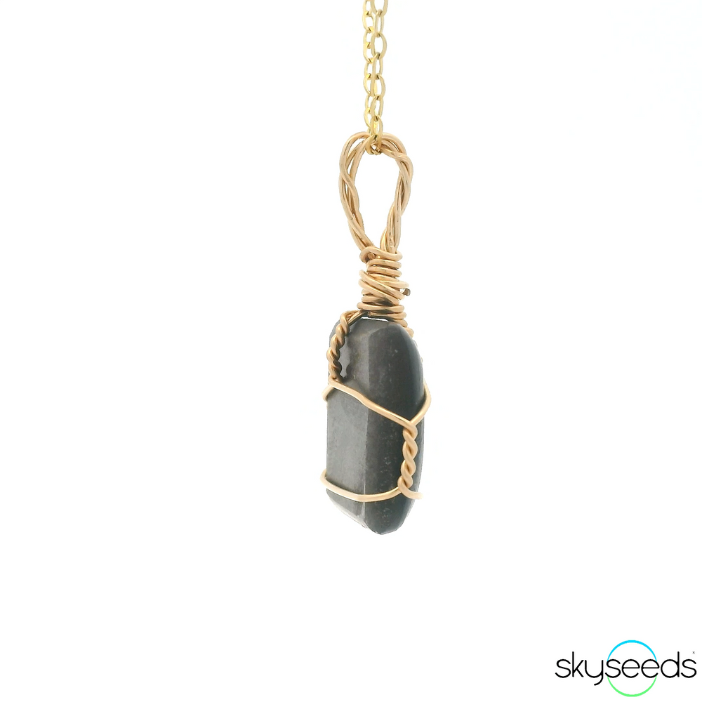 
                  
                    Silver Sheen Obsidian Pendant
                  
                