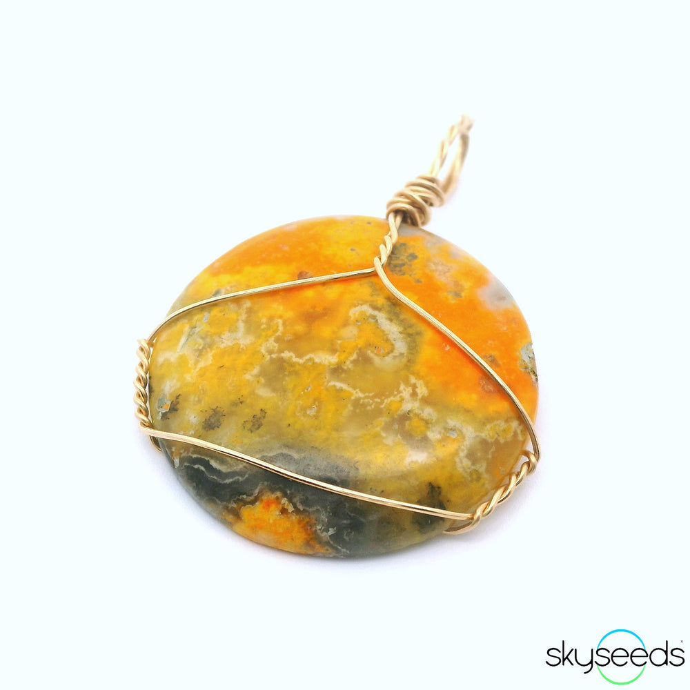 Bumblebee Jasper Pendant