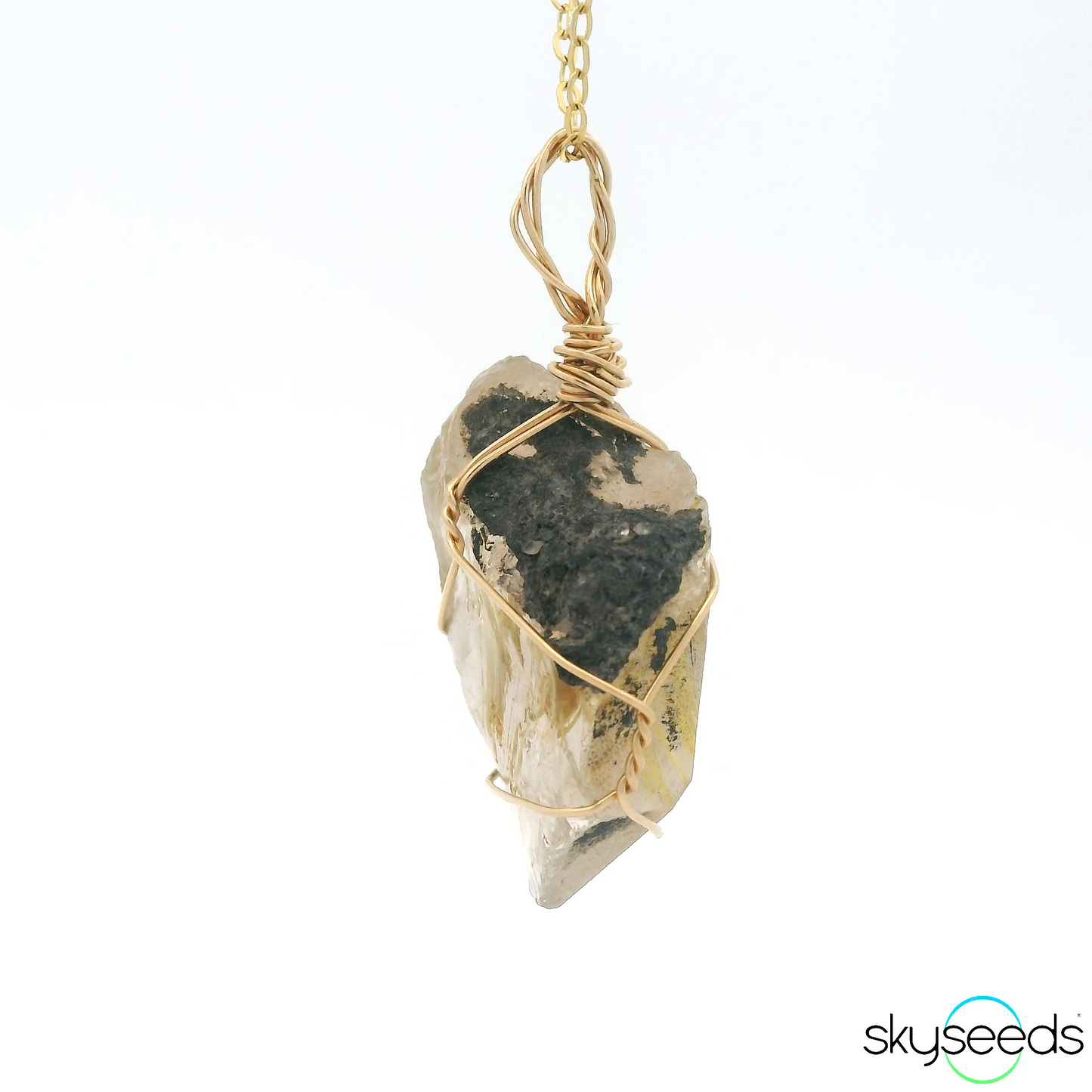 
                  
                    Golden Rutilated Quartz Pendant
                  
                