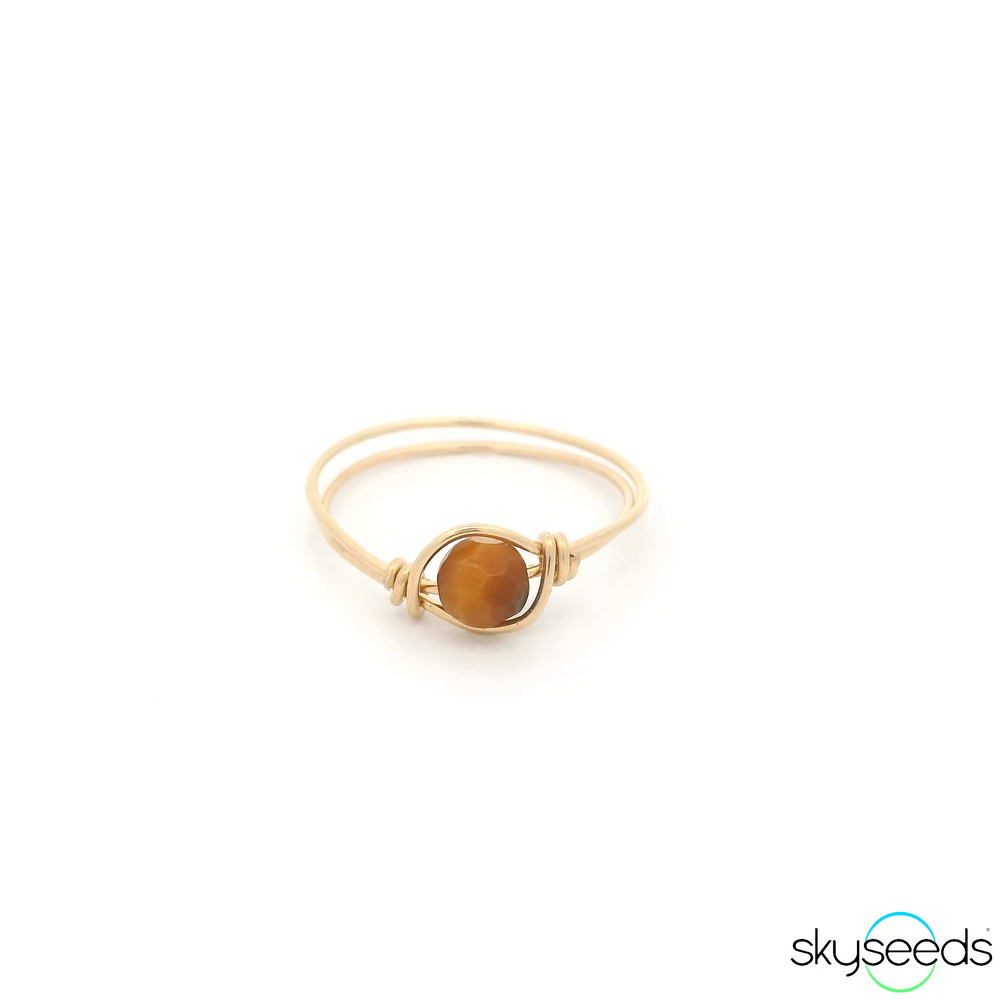 Golden Tigers Eye Ring