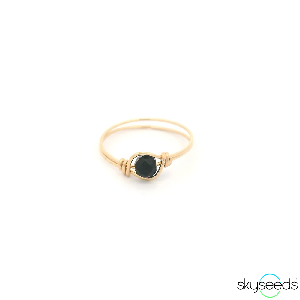 Black Tourmaline Ring