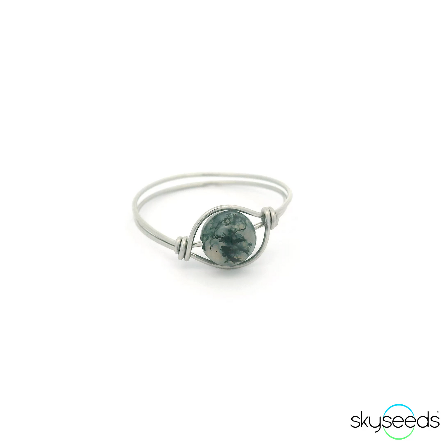 
                  
                    Moss Agate Ring
                  
                