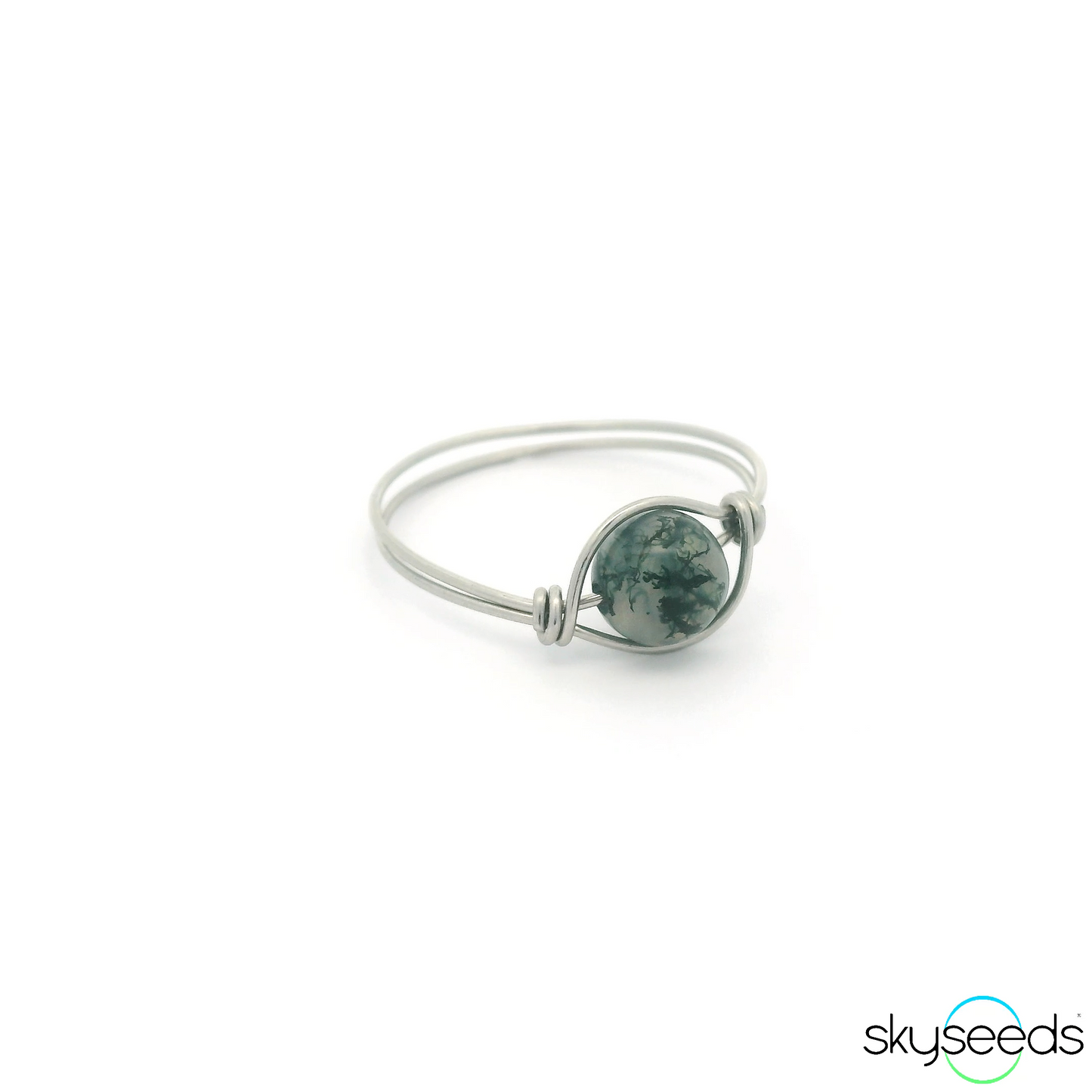 
                  
                    Moss Agate Ring
                  
                