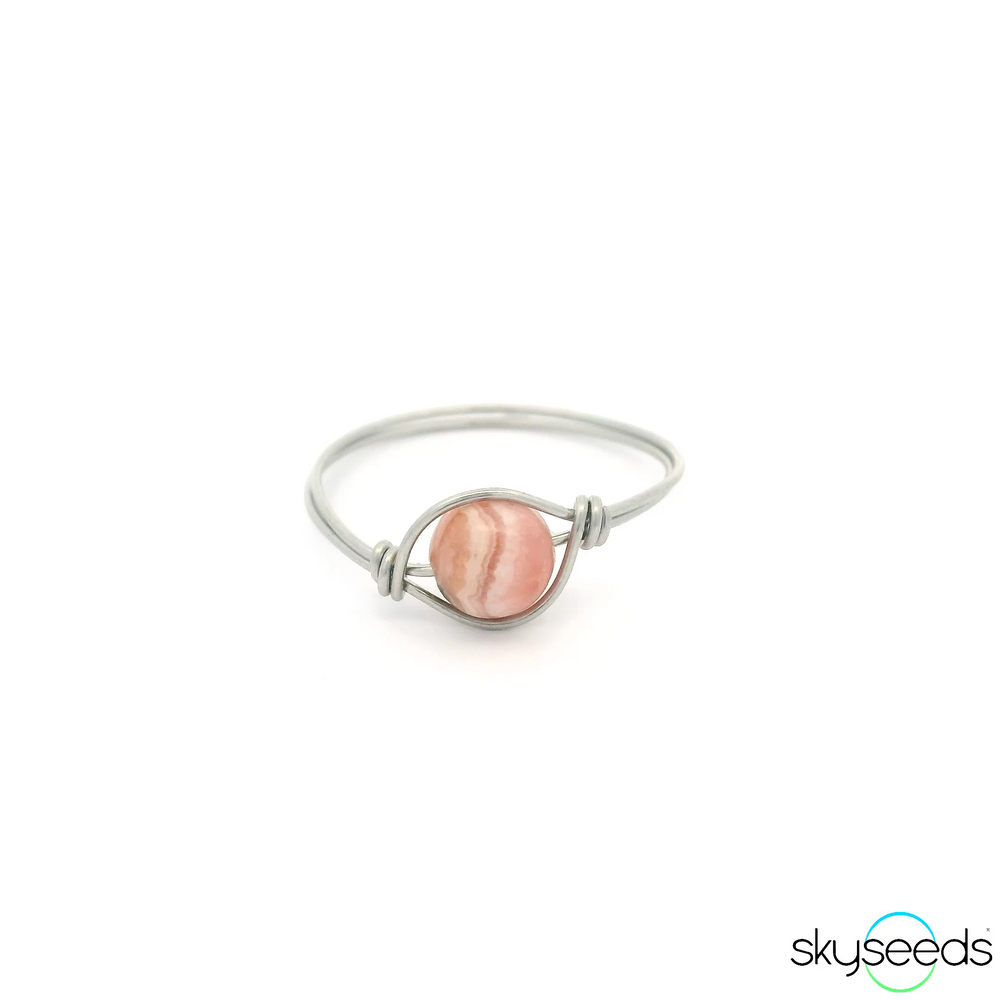 Rhodochrosite Ring