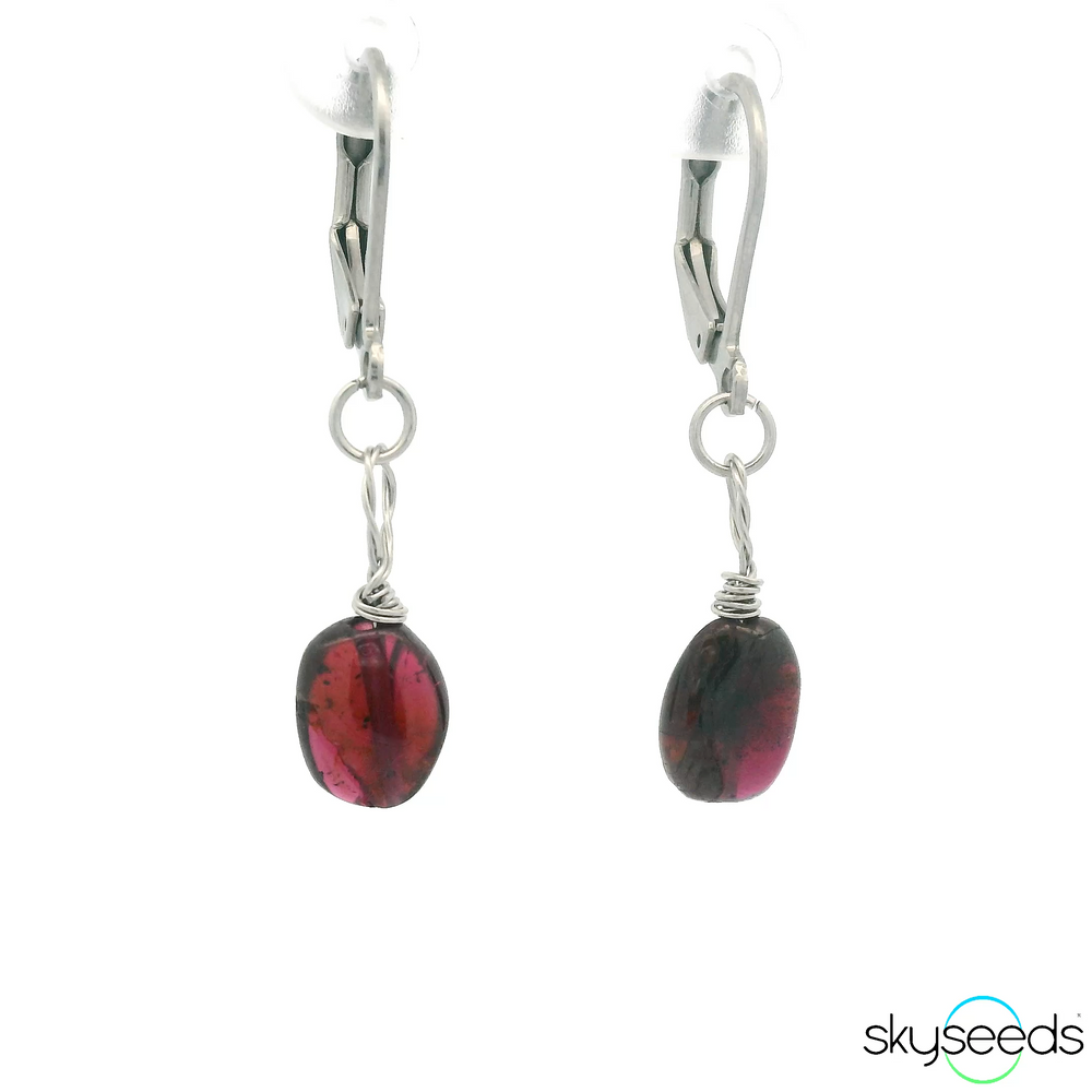 Garnet Earrings