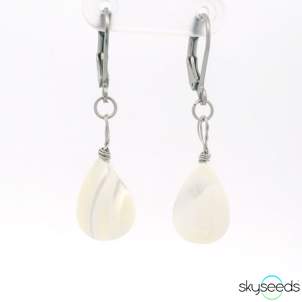 
                  
                    Mother of Pearl Earrings
                  
                