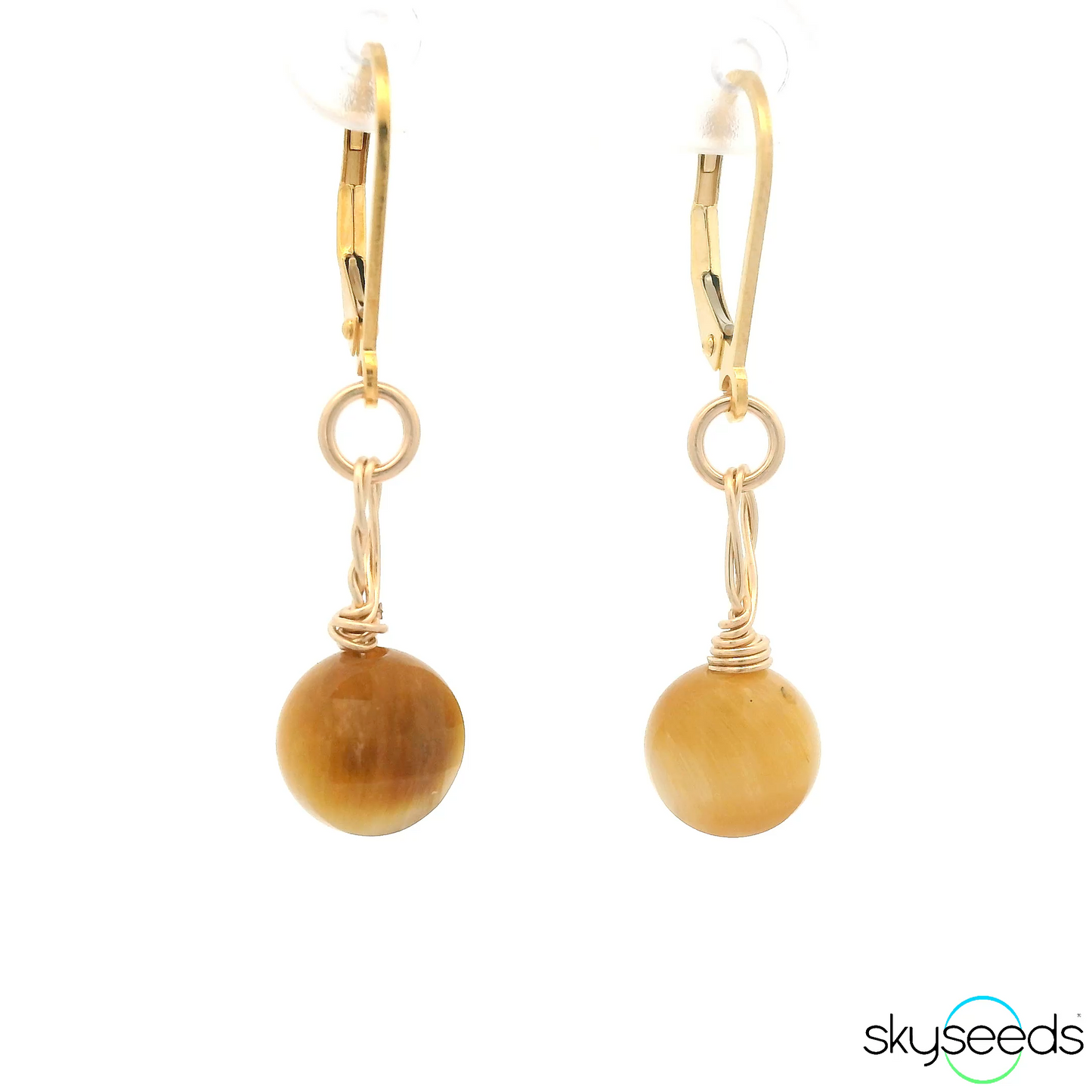 
                  
                    Golden Tiger’s Eye Earrings
                  
                