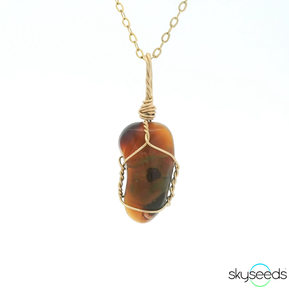 
                  
                    Mexican Fire Agate Pendant
                  
                