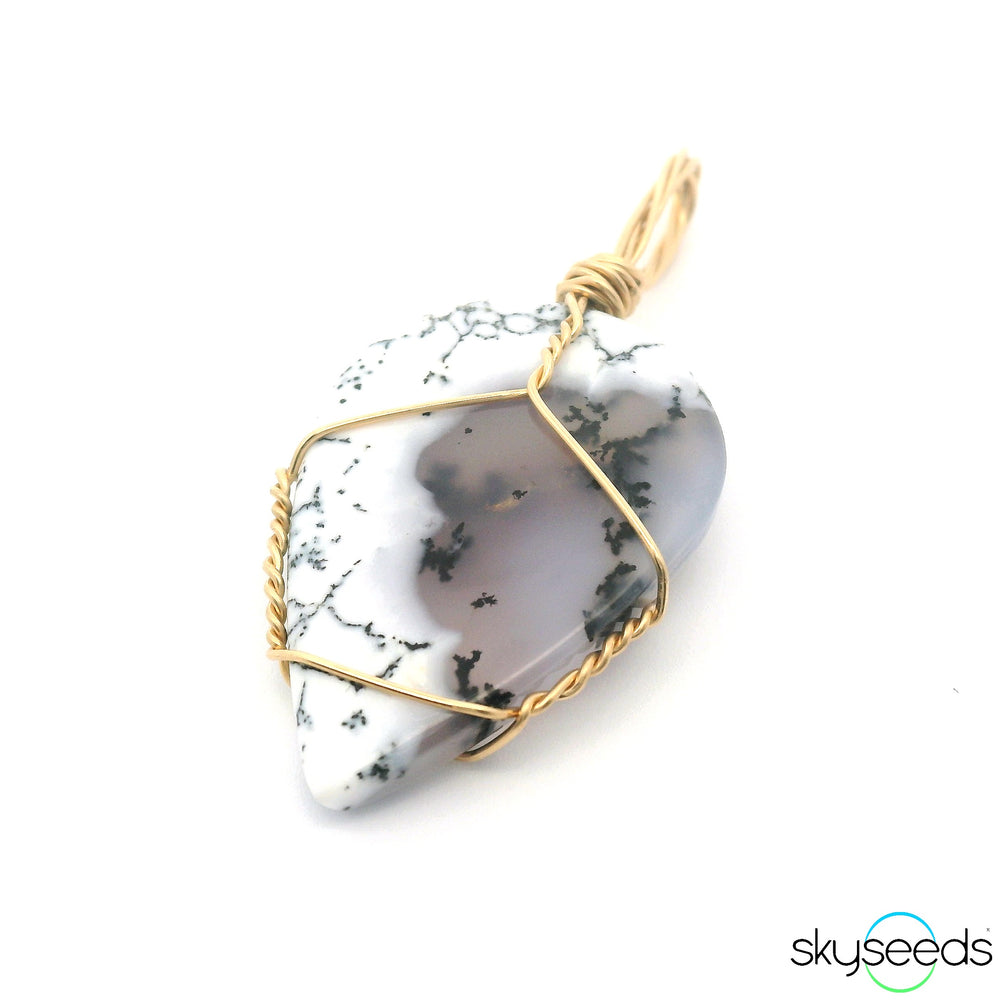 Dendritic Opal Pendant