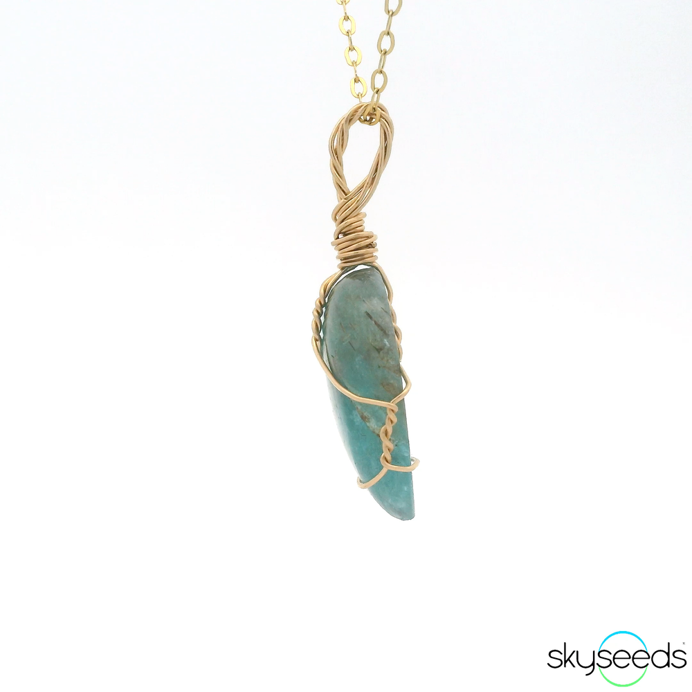 
                  
                    Blue Apatite Pendant
                  
                