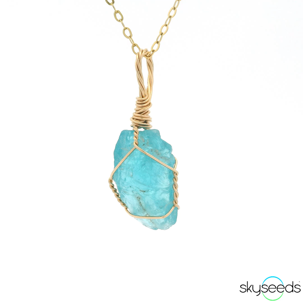 
                  
                    Blue Apatite Pendant
                  
                