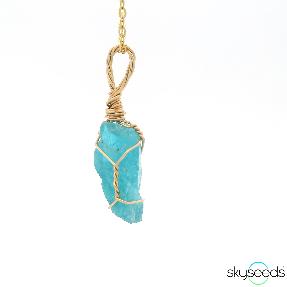 
                  
                    Blue Apatite Pendant
                  
                