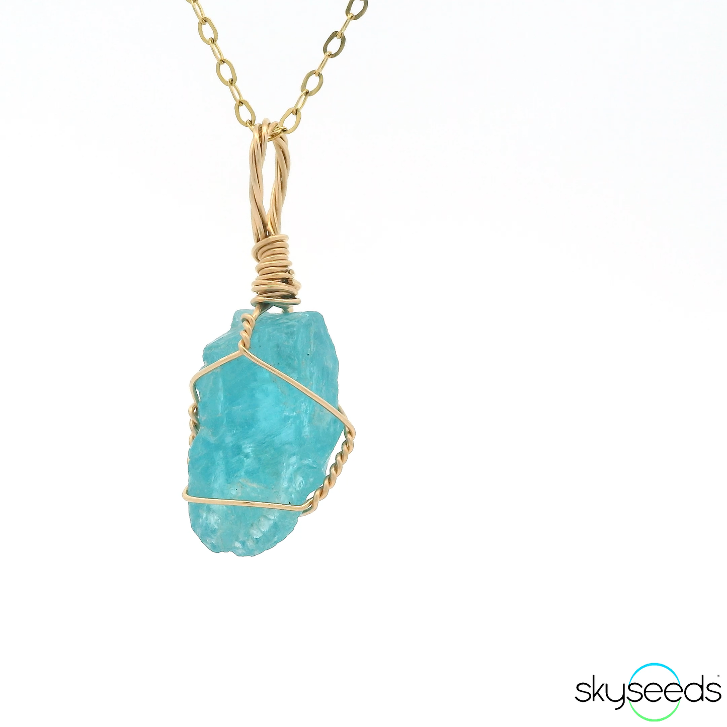 
                  
                    Blue Apatite Pendant
                  
                