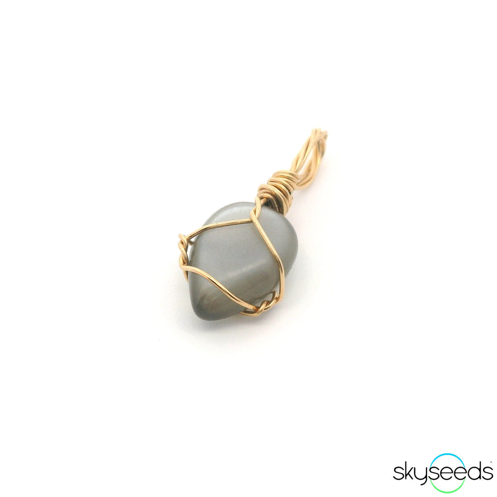 Gray Moonstone Pendant