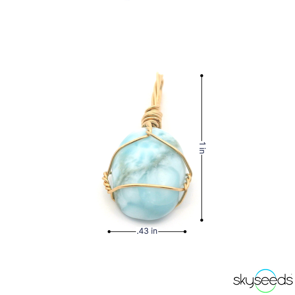 
                  
                    Larimar Pendant
                  
                