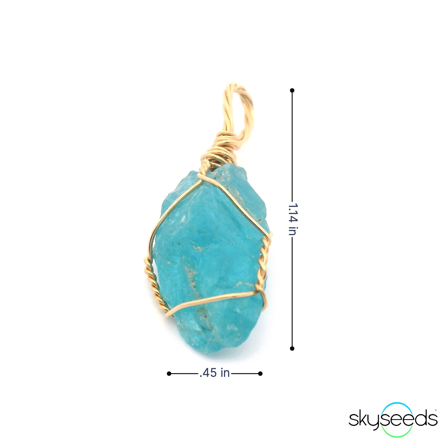 
                  
                    Blue Apatite Pendant
                  
                