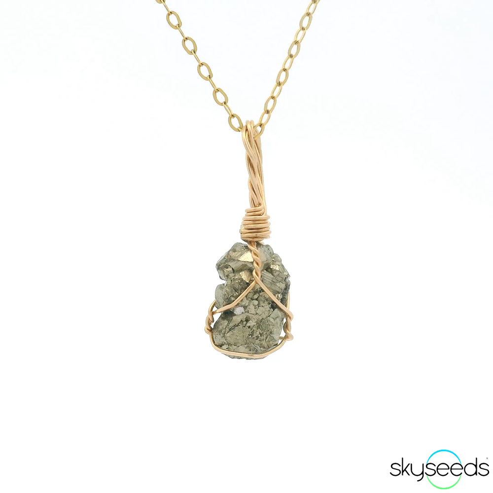 
                  
                    Pyrite - 14kt Gold Filled Pendant
                  
                