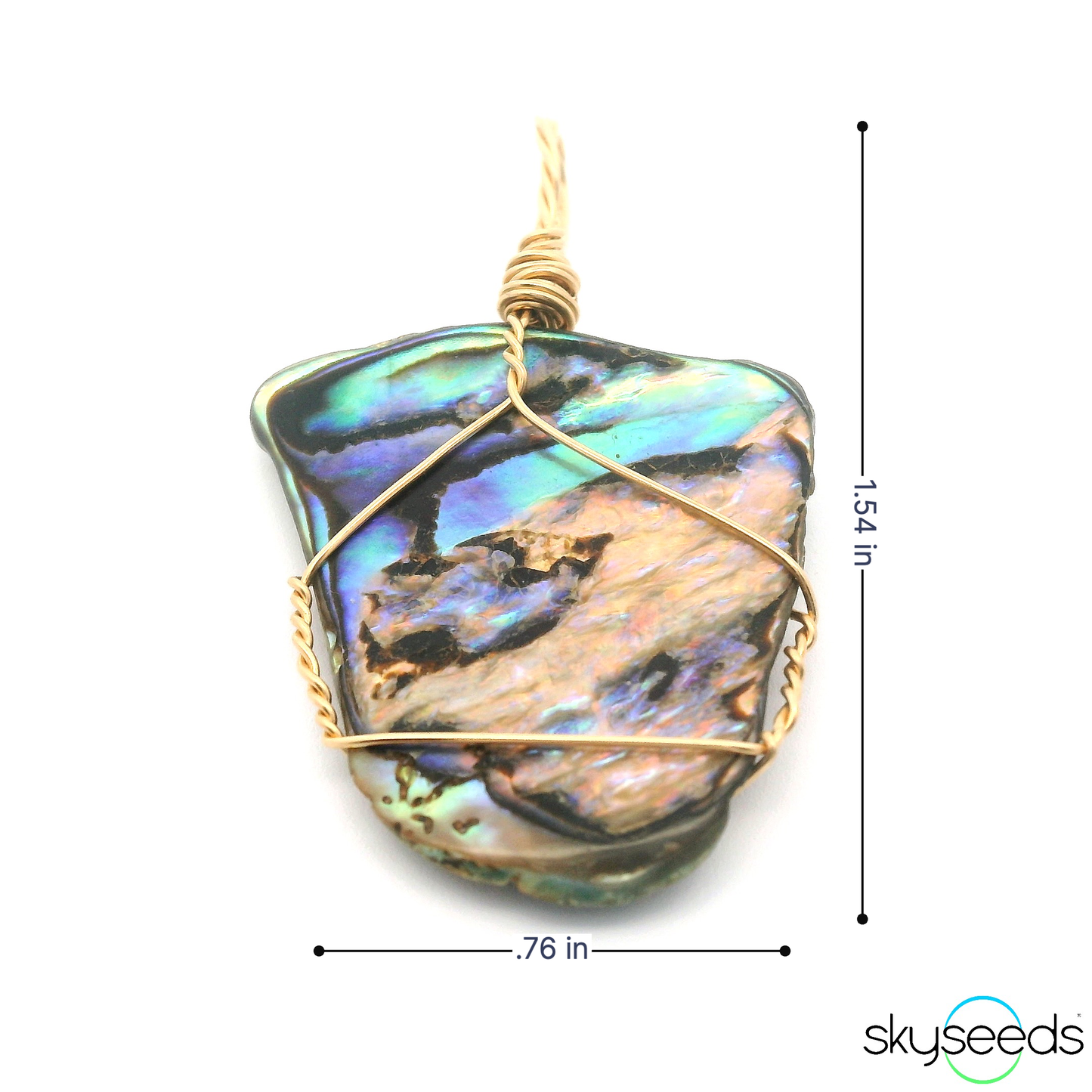 
                  
                    Abalone Shell - 14kt Gold Filled Pendant
                  
                