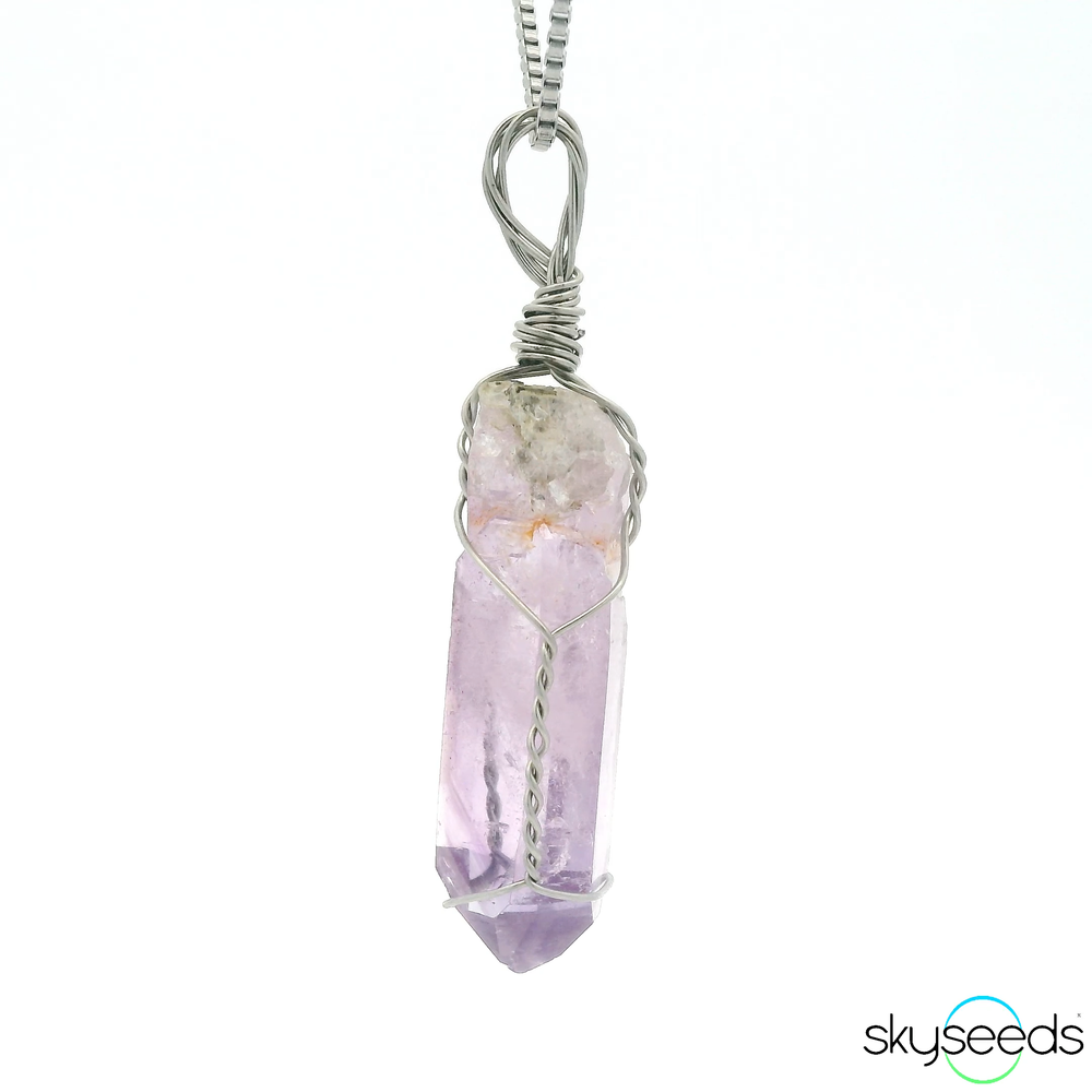 
                  
                    Vera Cruz Amethyst  - Stainless Steel Pendant
                  
                