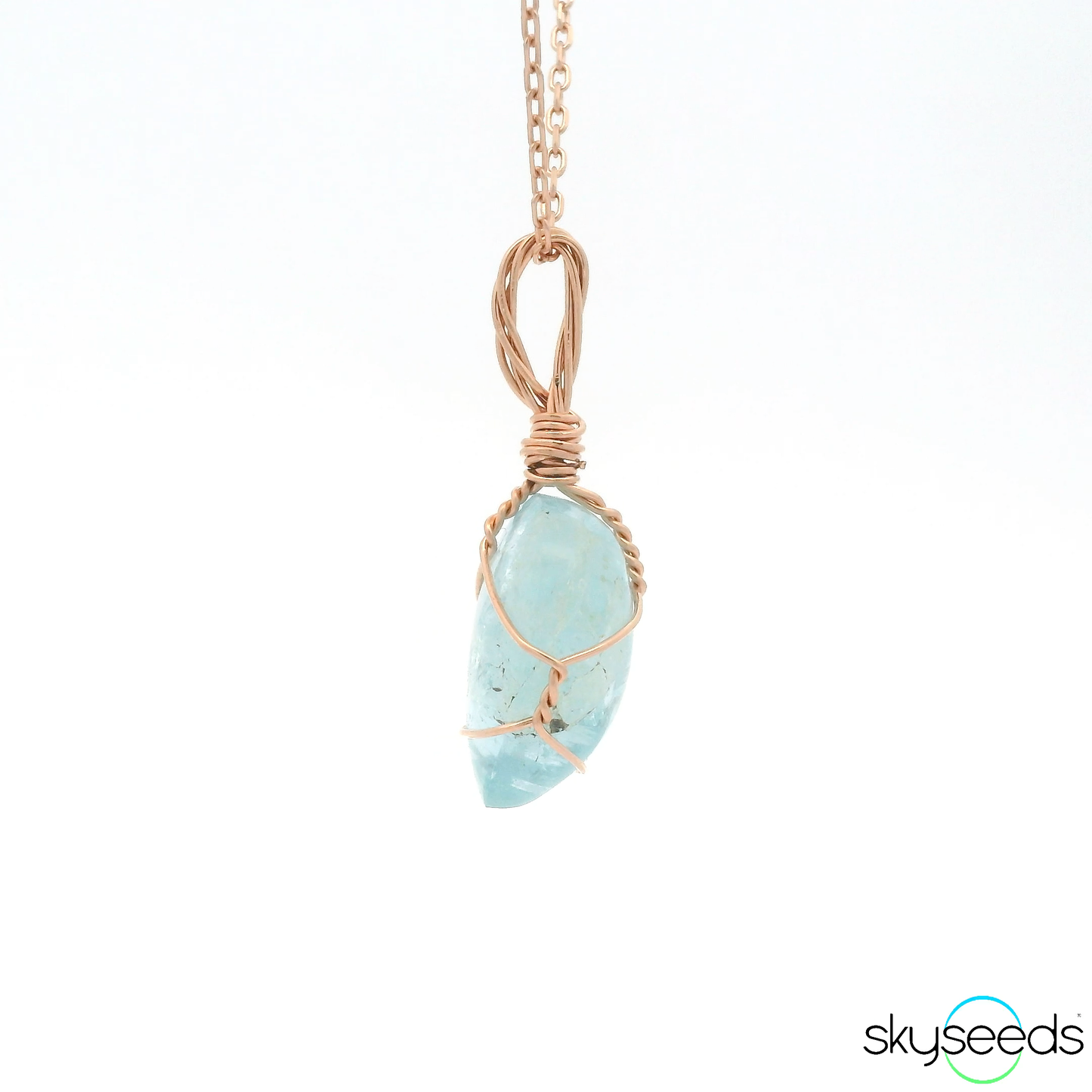 
                  
                    Aquamarine - 14kt Rose Gold Filled Pendant
                  
                