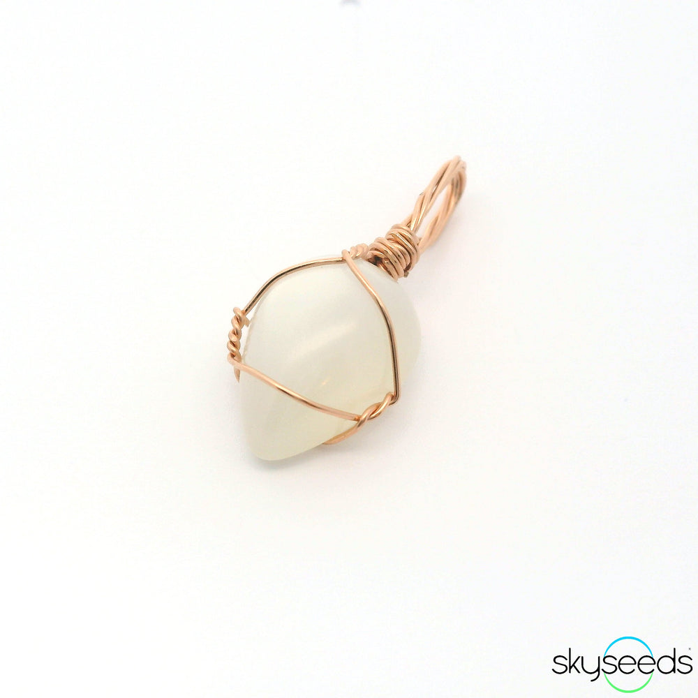 Moonstone - 14kt Rose Gold Filled Pendant