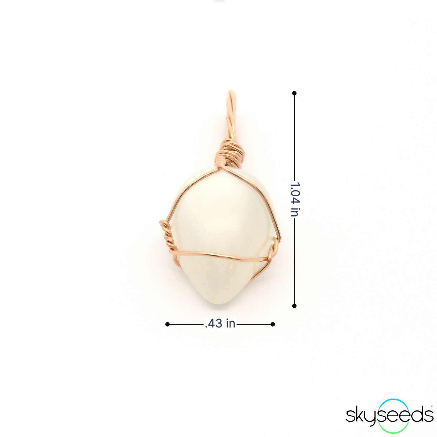 
                  
                    Moonstone - 14kt Rose Gold Filled Pendant
                  
                