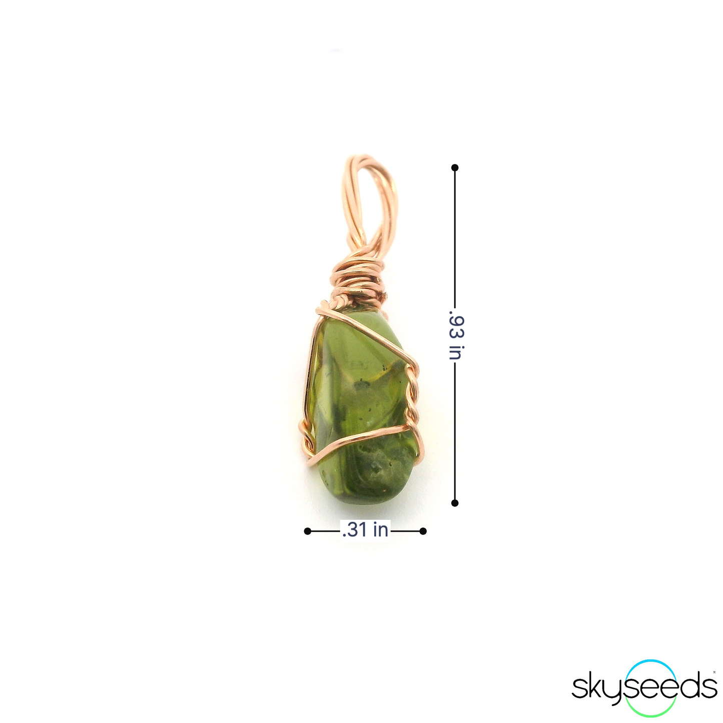 
                  
                    Peridot - 14kt Rose Gold Filled Pendant
                  
                