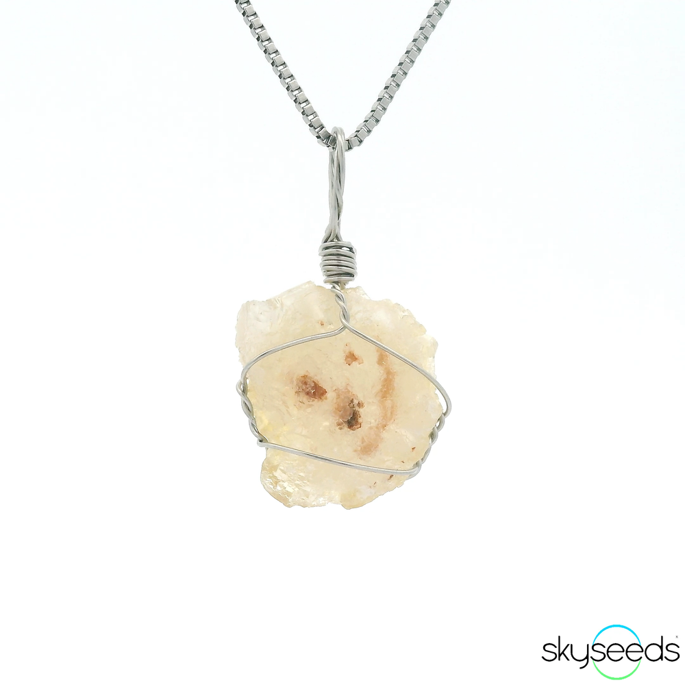 
                  
                    Spanish Fluorite - Stainless Steel Pendant
                  
                