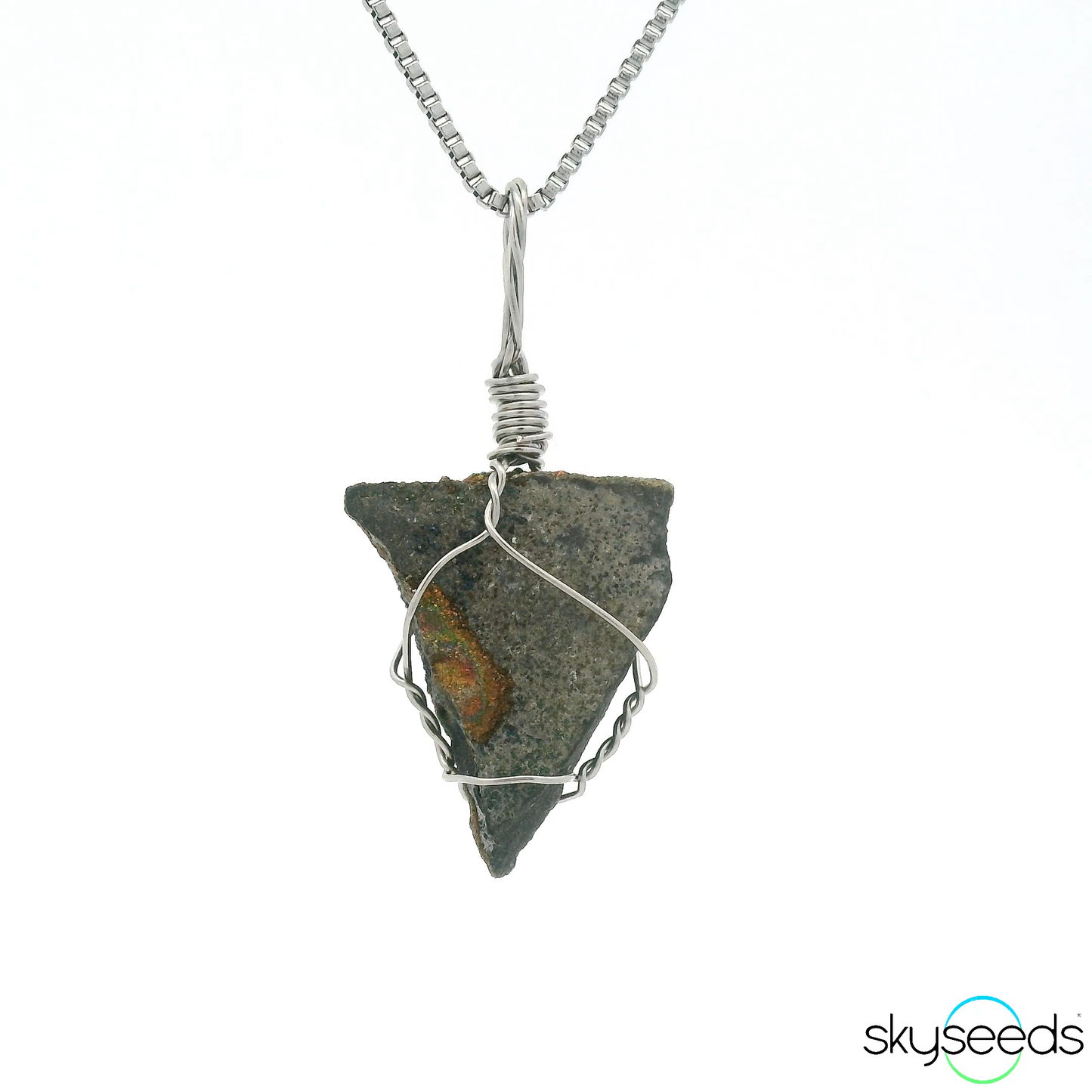 
                  
                    Rainbow Pyrite - Stainless Steel Pendant
                  
                