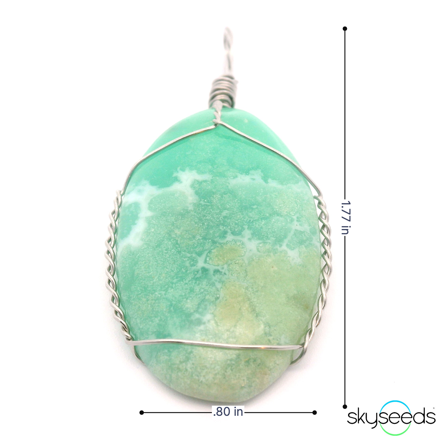 
                  
                    Chrysoprase - Stainless Steel Pendant
                  
                
