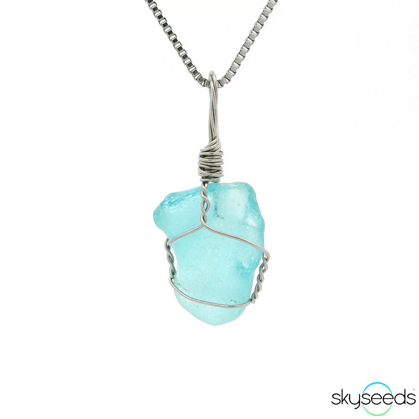 
                  
                    Italian Sea Glass - Stainless Steel Pendant
                  
                