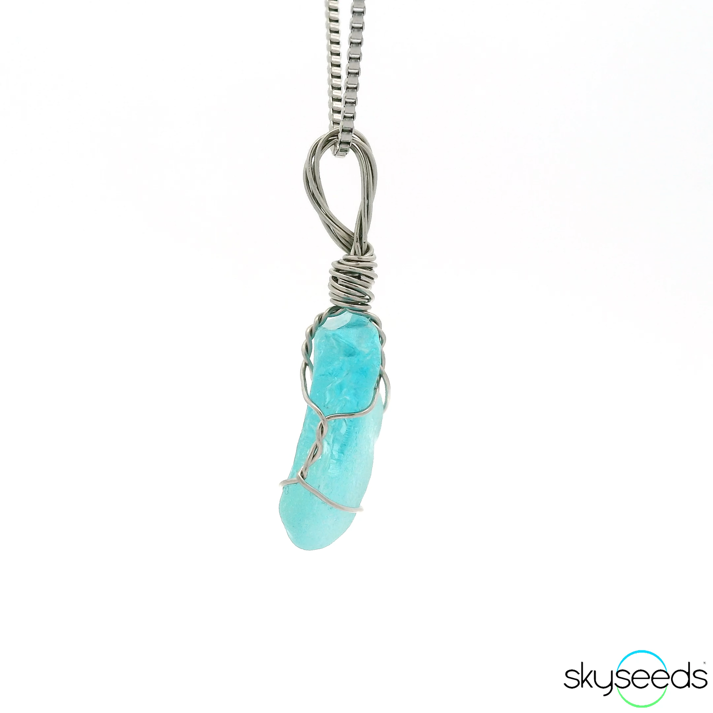 
                  
                    Italian Sea Glass - Stainless Steel Pendant
                  
                
