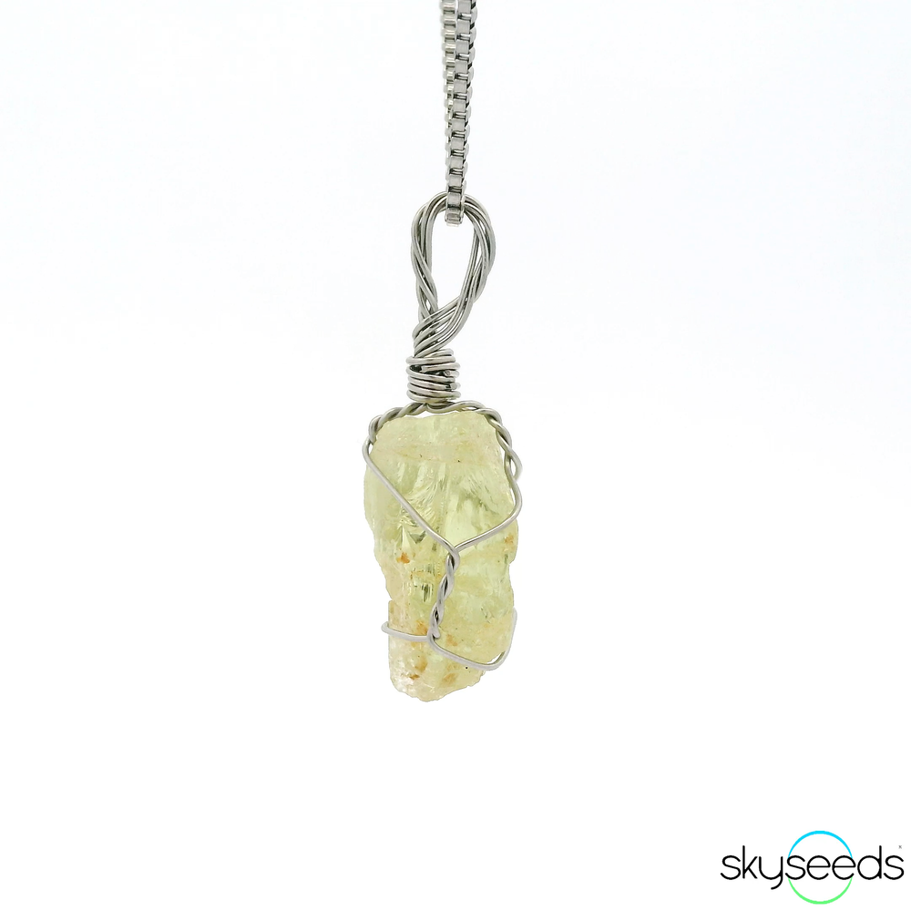 
                  
                    Heliodor - Stainless Steel Pendant
                  
                