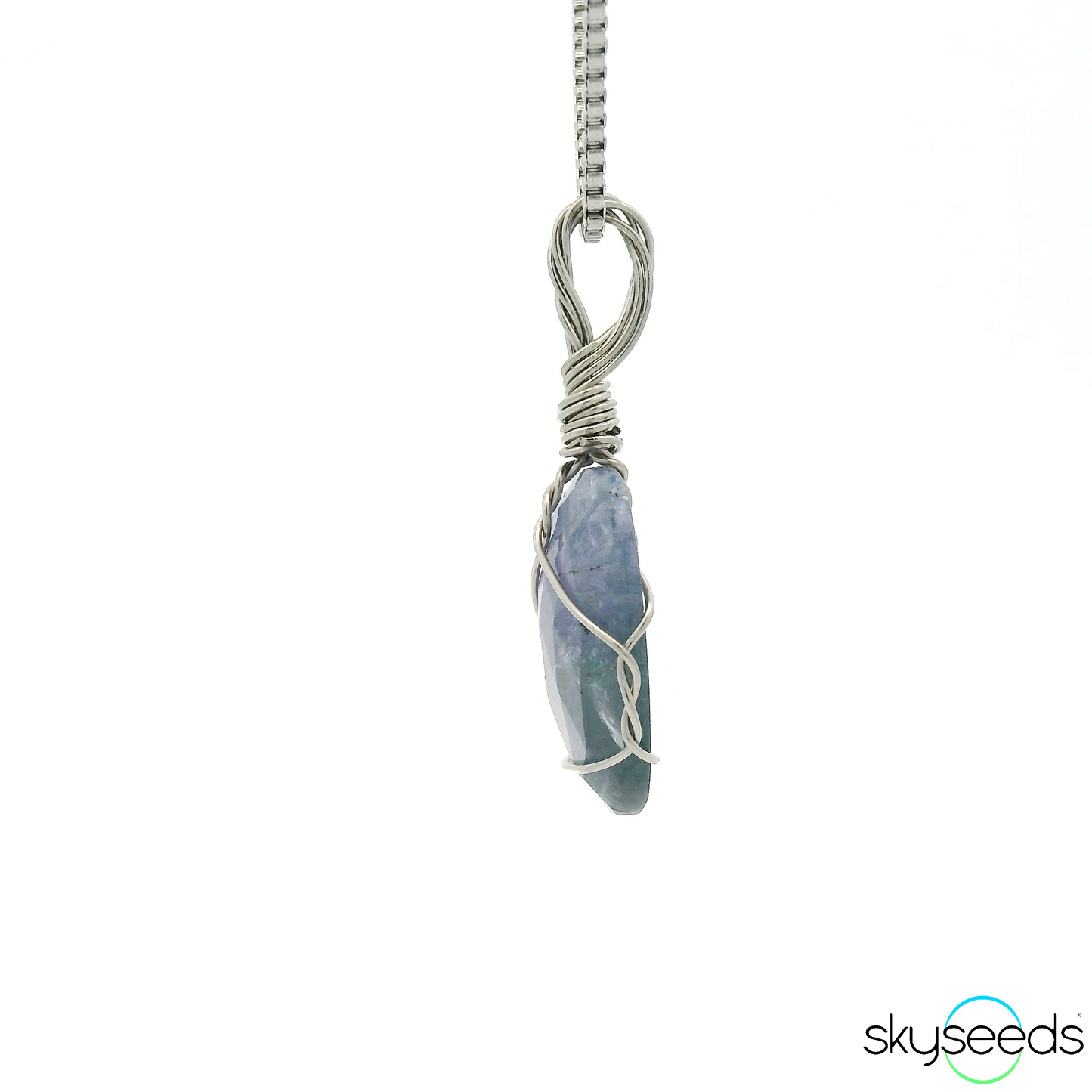 
                  
                    Tanzanite - Stainless Steel Pendant
                  
                