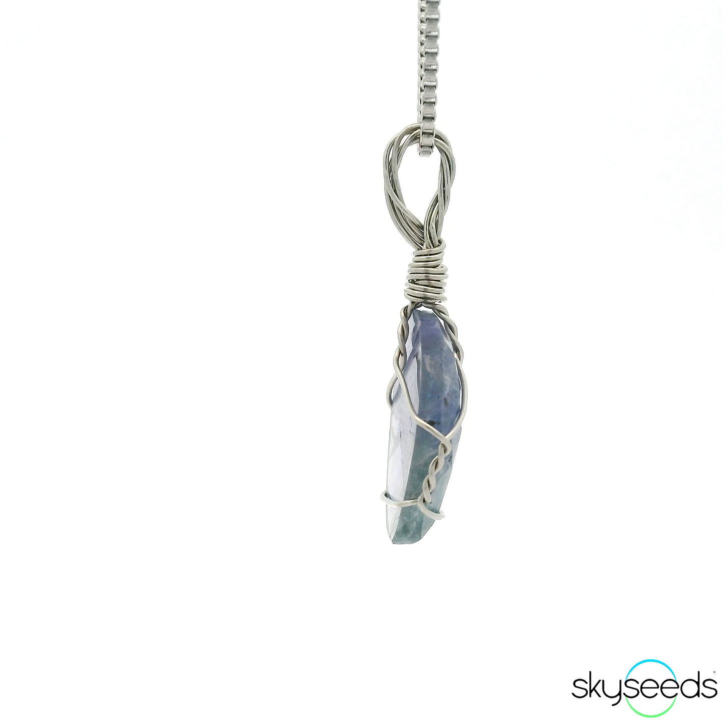 
                  
                    Tanzanite - Stainless Steel Pendant
                  
                