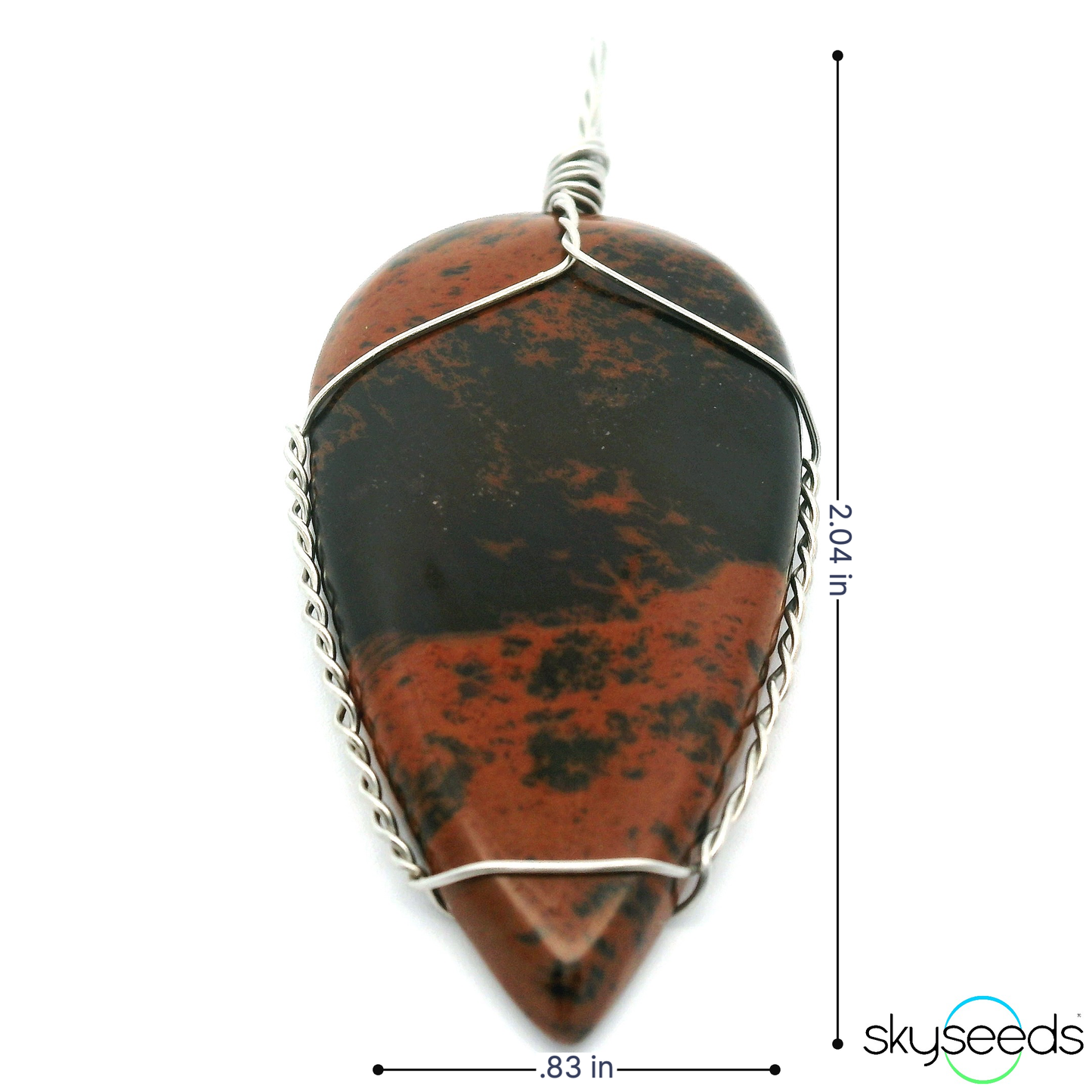 
                  
                    Mahogany Obsidian - Stainless Steel Pendant
                  
                