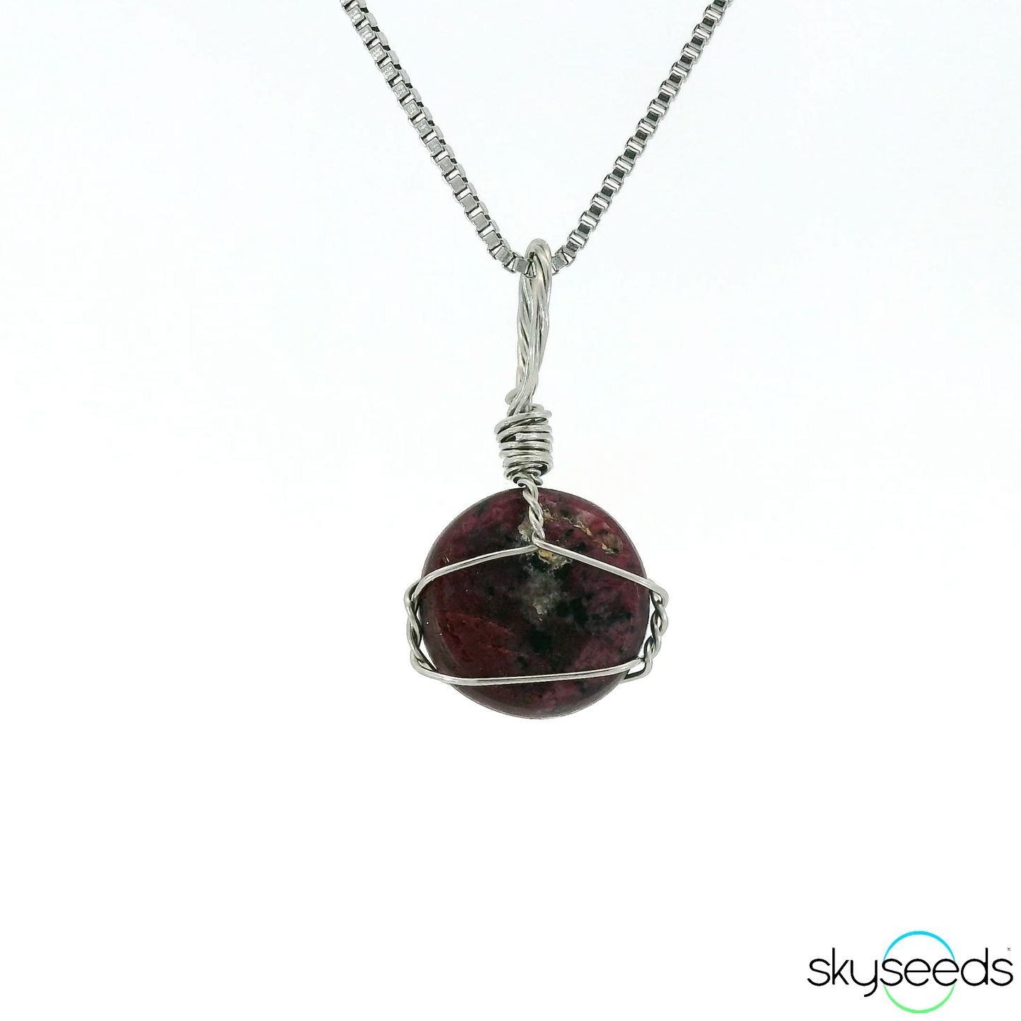 
                  
                    Star Ruby - Stainless Steel Pendant
                  
                
