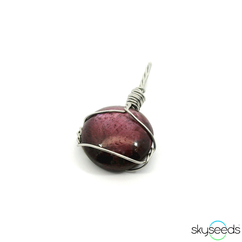 Star Ruby - Stainless Steel Pendant