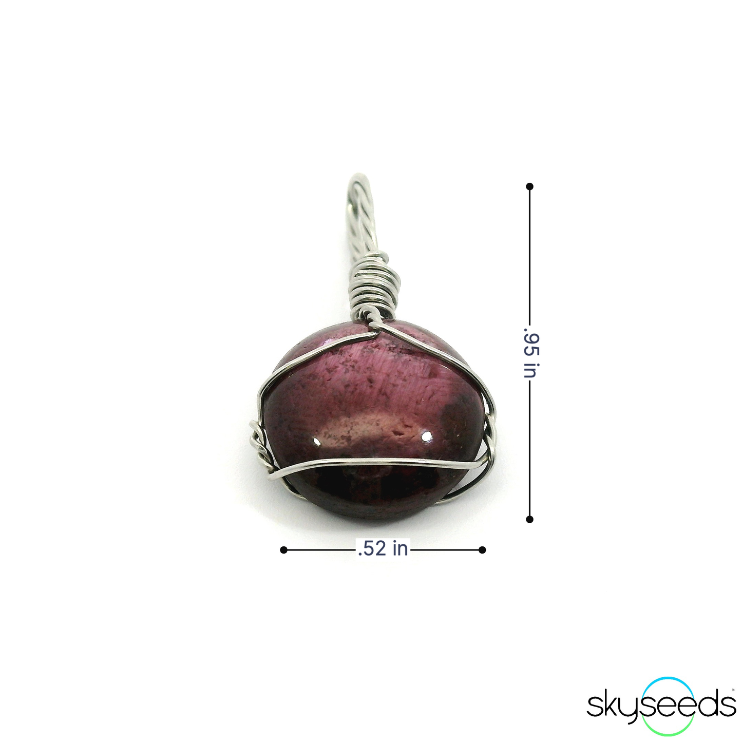 
                  
                    Star Ruby - Stainless Steel Pendant
                  
                