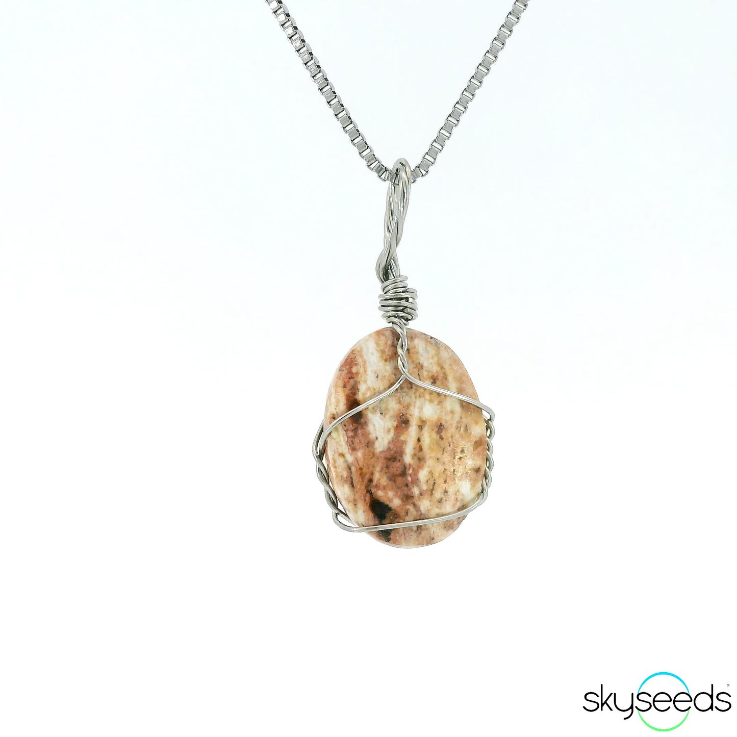 
                  
                    Mexican Fire Opal - Stainless Steel Pendant
                  
                