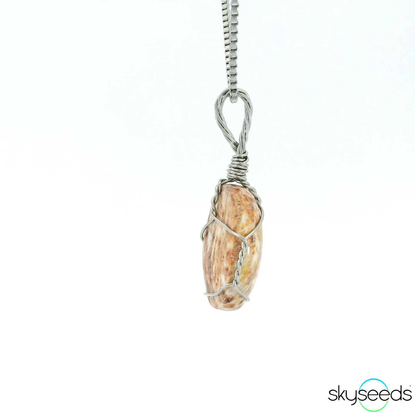 
                  
                    Mexican Fire Opal - Stainless Steel Pendant
                  
                