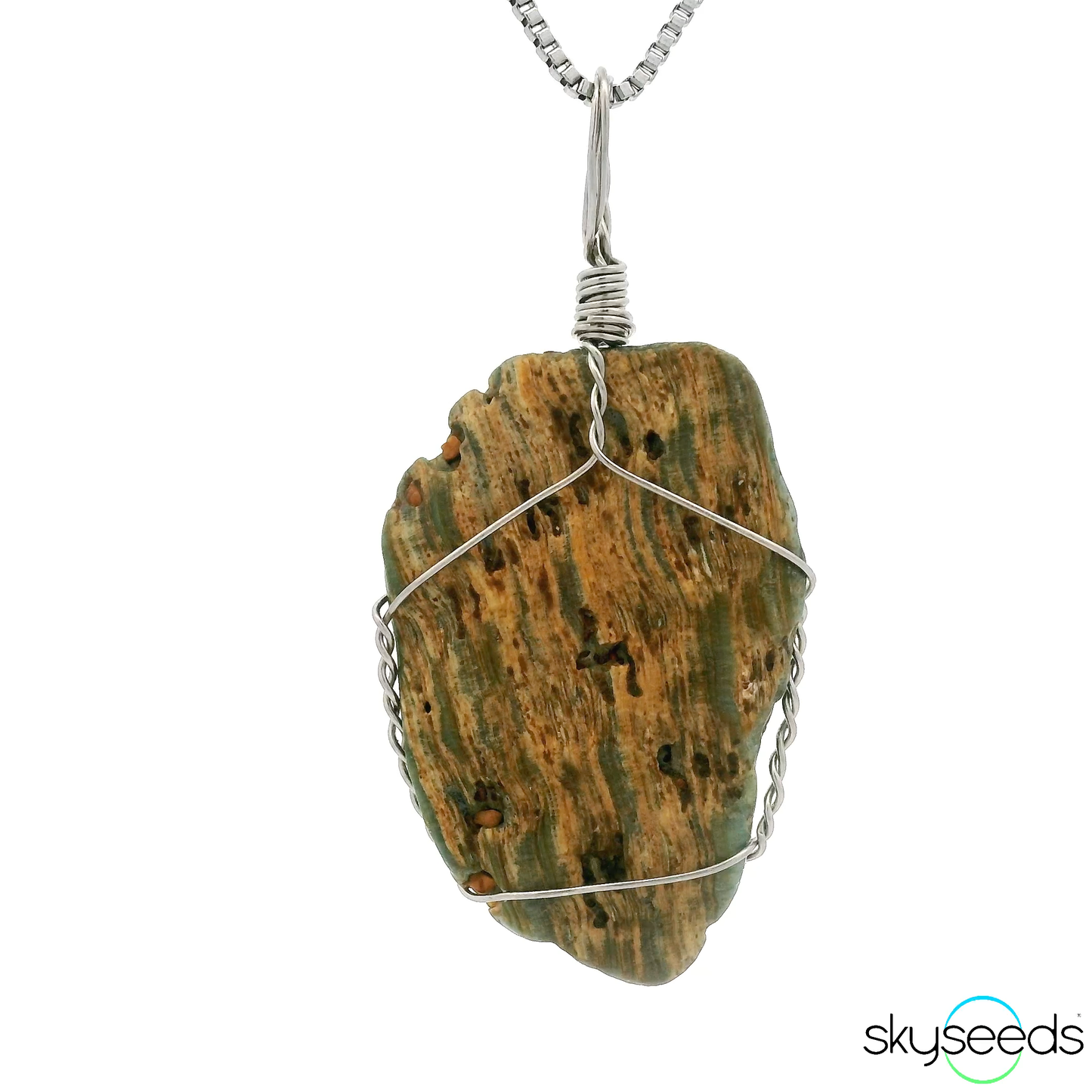 
                  
                    Abalone Shell - Stainless Steel Pendant
                  
                