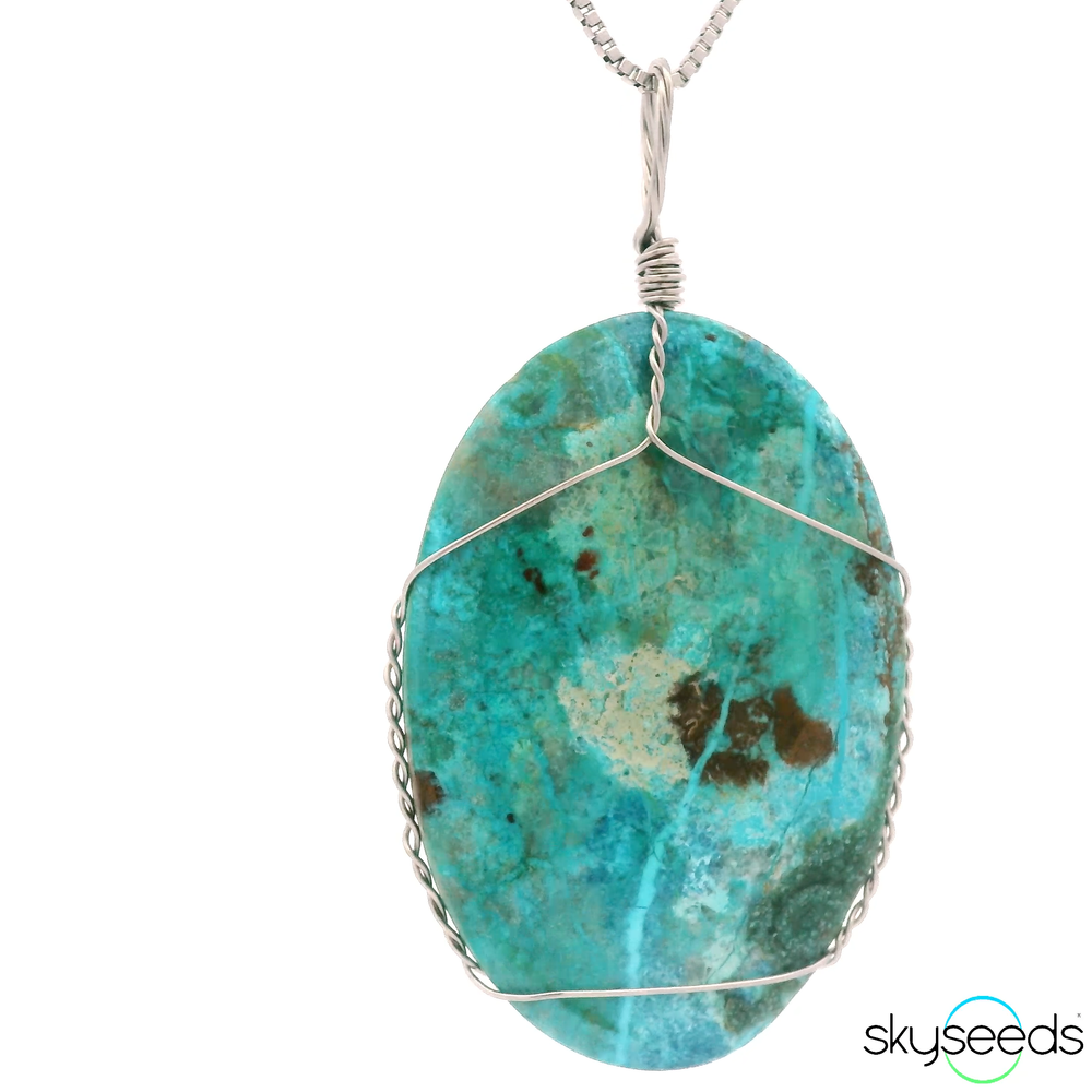 
                  
                    Shattuckite - Stainless Steel Pendant
                  
                