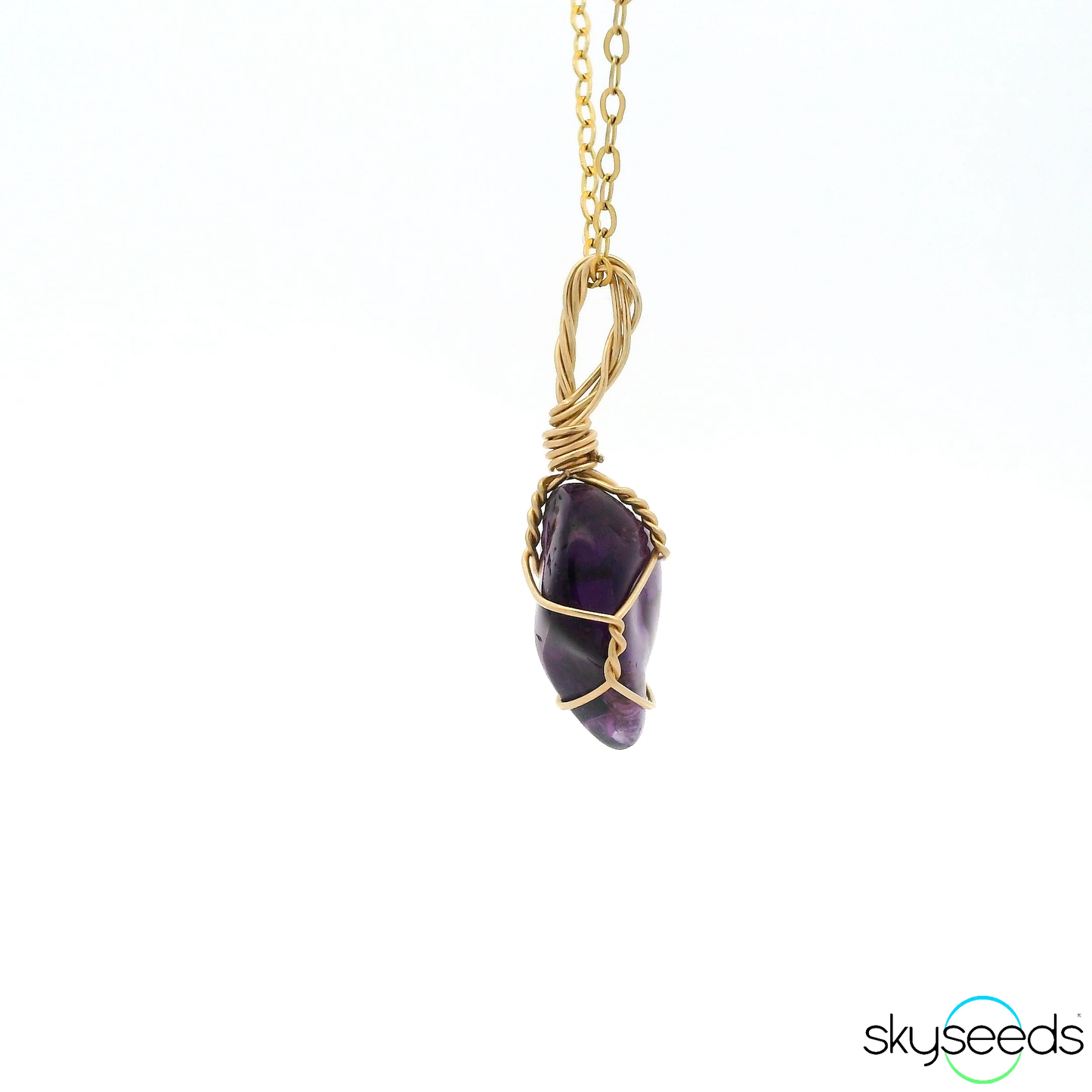 
                  
                    Amethyst - 14kt Gold Filled Pendant
                  
                